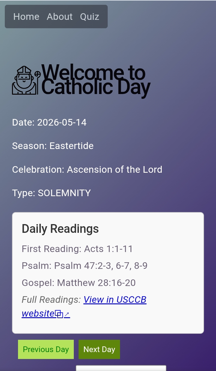 Catholic Day