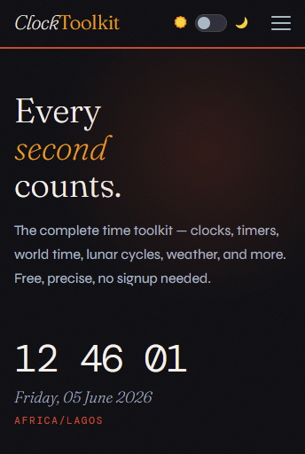 ClockToolkit