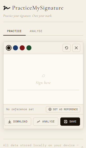 PracticeMySignature